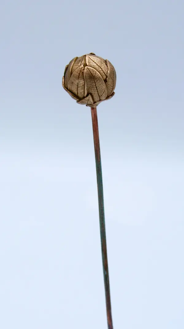 Botanical - bronze flower "leaf"